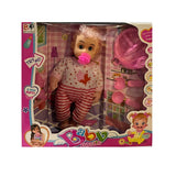 Baby Series Doll with Bottle Sound Effects - 3Y+