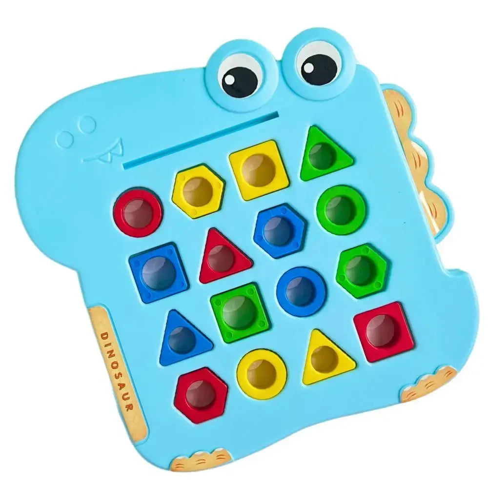 Dinosaur Shape Matching Montessori Game - 3Y+