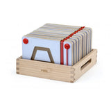Viga Toys Magnetic Writing Board 3Y+ - Geometric Shapes