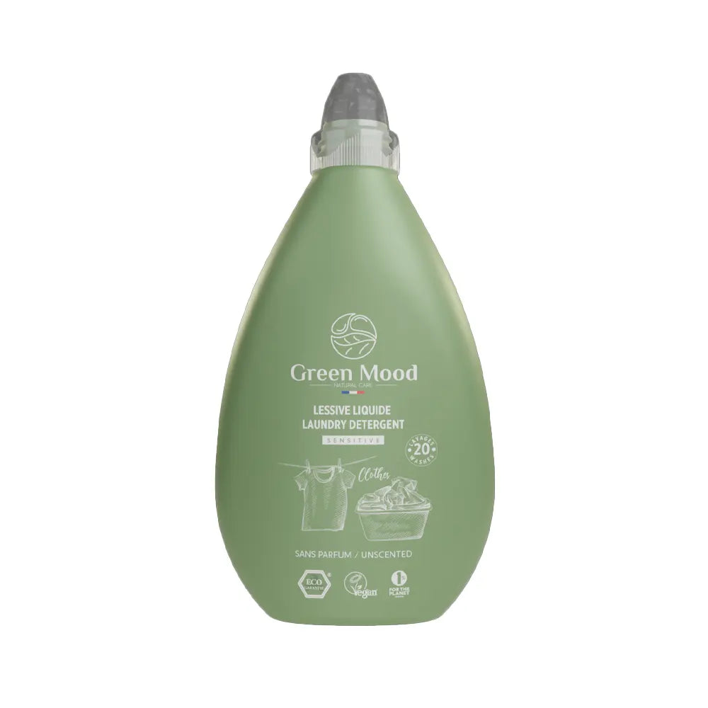 Green Mood Sensitive Lavender Liquid Laundry Detergent 1000ml