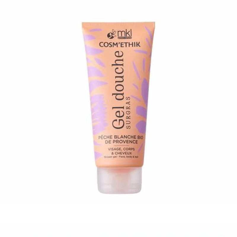 MKL Cosm’ethik Gel Douche Pêche Blanche Bio de Provence – 200 ml