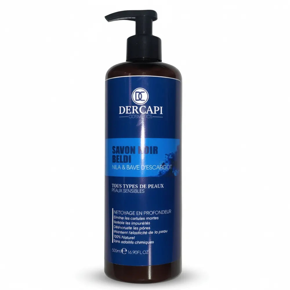 Jabón negro Dercapi Beldi Nila 500 ml