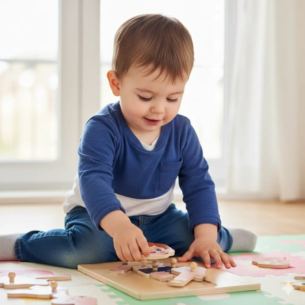 Puzzle Viga Toys Partes del Cuerpo 18M+ - Niño