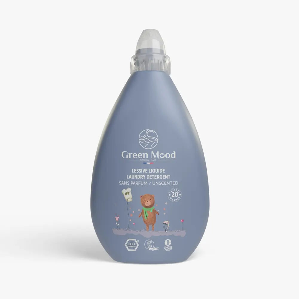 Green Mood Baby Unscented Liquid Laundry Detergent 1000ml