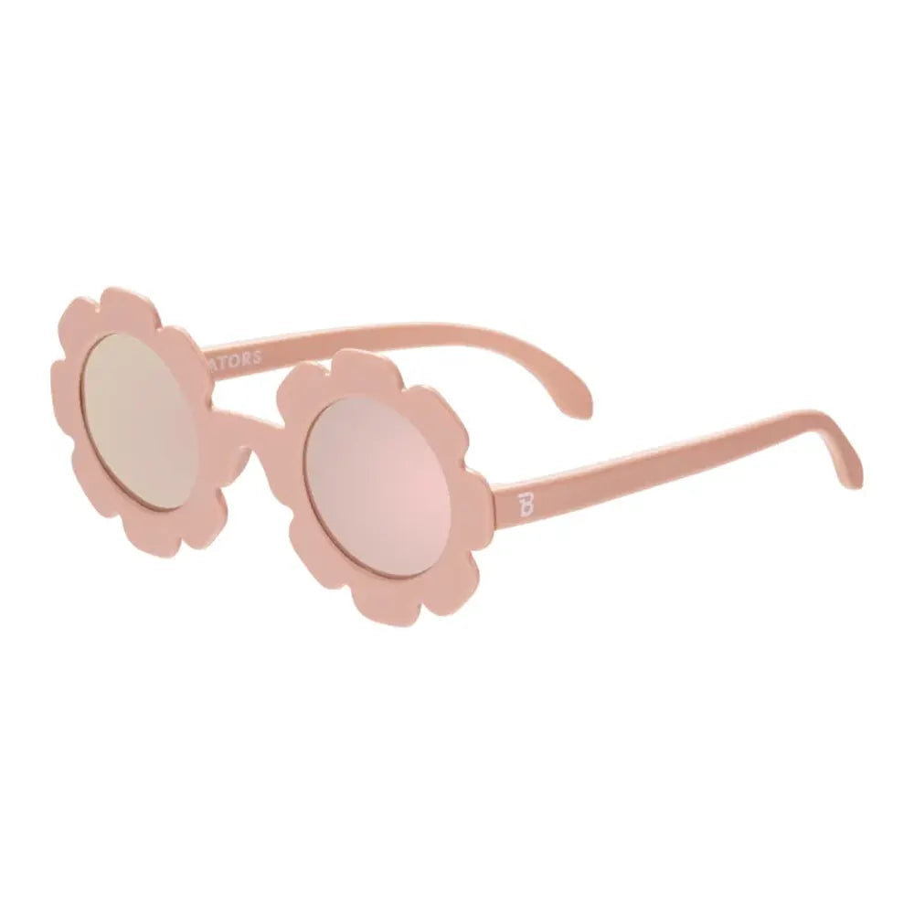 Babiators Polarized Flower Sunglasses 3-5 Years - Peachy Keen