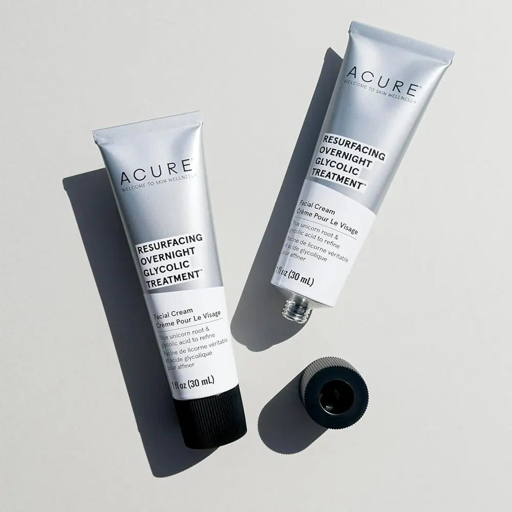 Acure Tratamiento Glicólico de Noche Renovador – 30ml