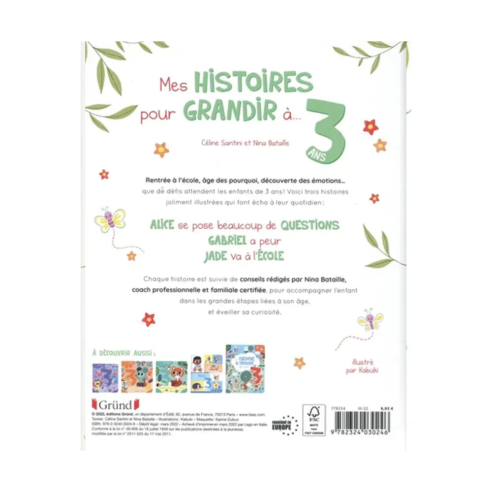 Mis Cuentos para Crecer a los 3 Años