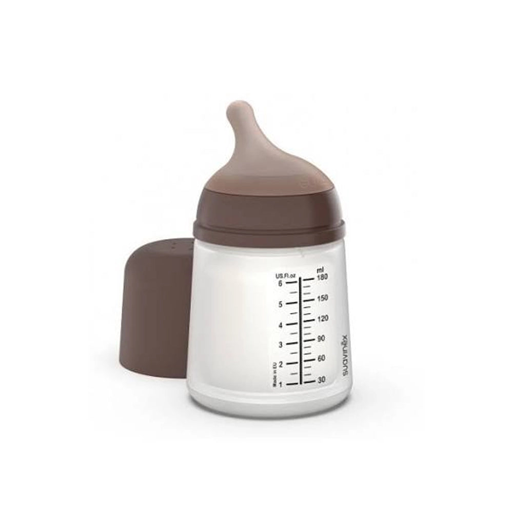 Suavinex Zero Zero Biberon Anti-Coliques 180ml à Débit S 0M+