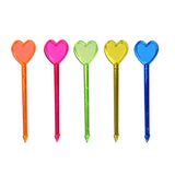 Set de 100 Pinchos para Cupcakes de Color Liso