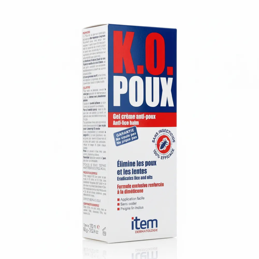 Item K.O – Gel Crema Antipiojos 100 ml