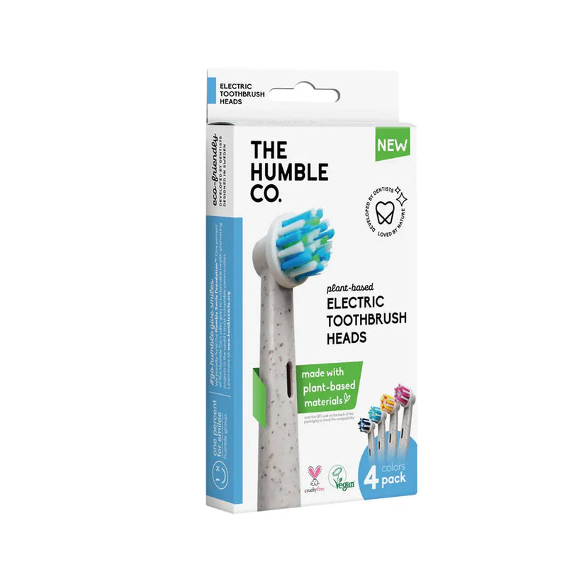 Humble Plant-Based Electric Toothbrush Heads 4-Pack