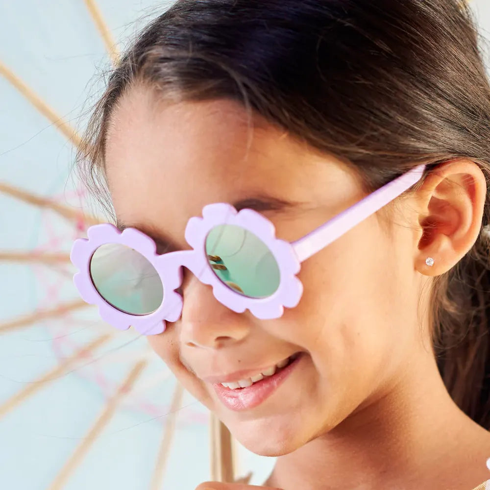 Babiators Polarized Flower Sunglasses 3-5 Years - Irresistible Iris