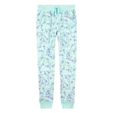 OshKosh Girl's Drawstring Jogger Pants - Green Floral