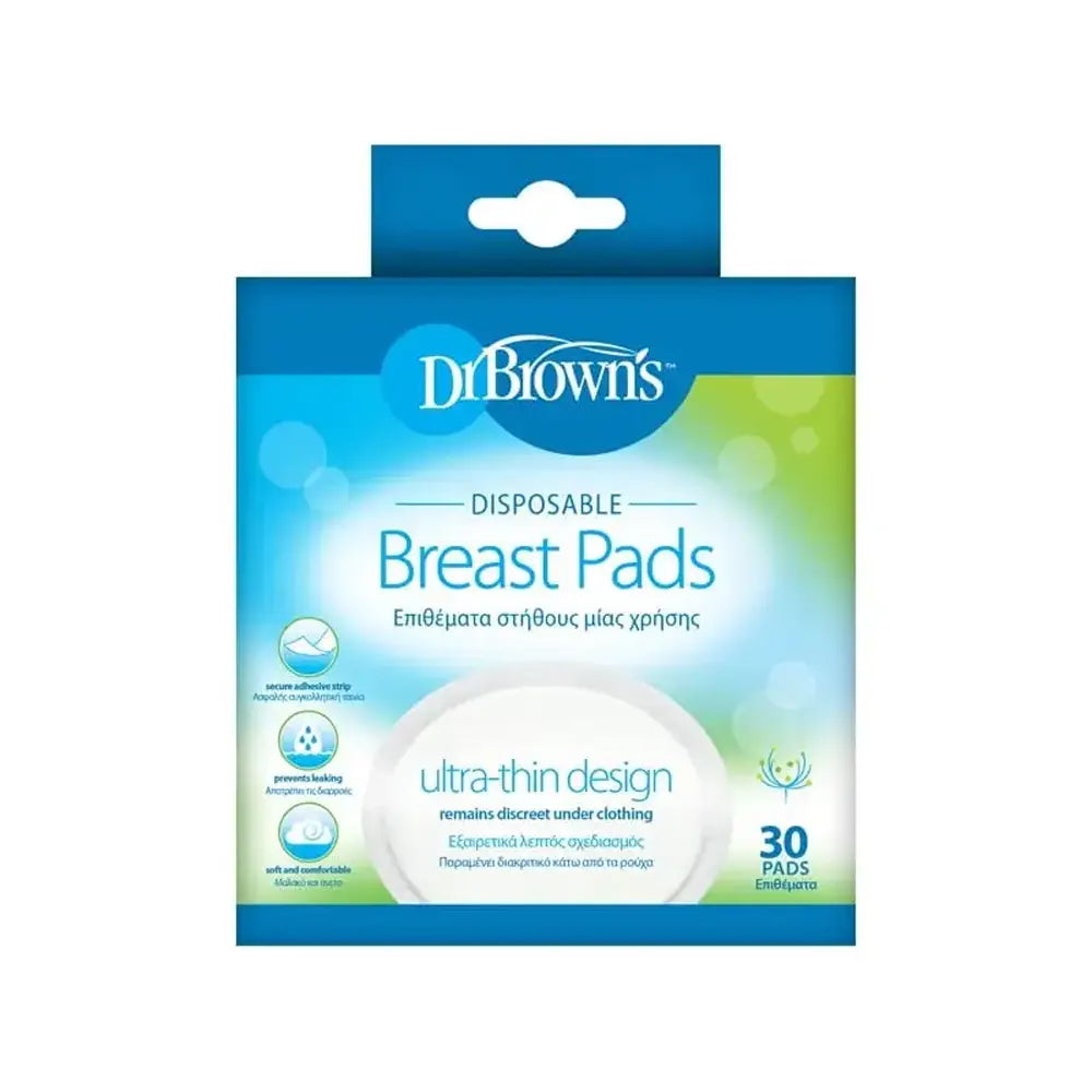 Dr. Brown's Disposable Nursing Pads – 30 Pieces