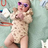 Babiators Polarized Heart Sunglasses 0-2 Years - Frosted Pink