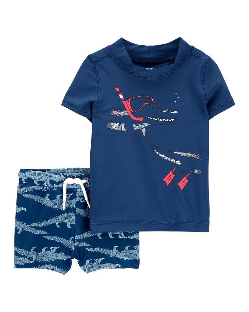 Maillot de bain 2 Pièces Carter's - Marine