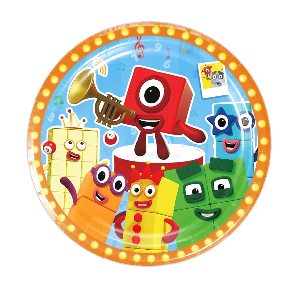 Pack de Cumpleaños 51 Piezas - Numberblocks