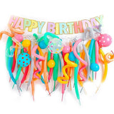 Colorful Happy Birthday Balloon Kit
