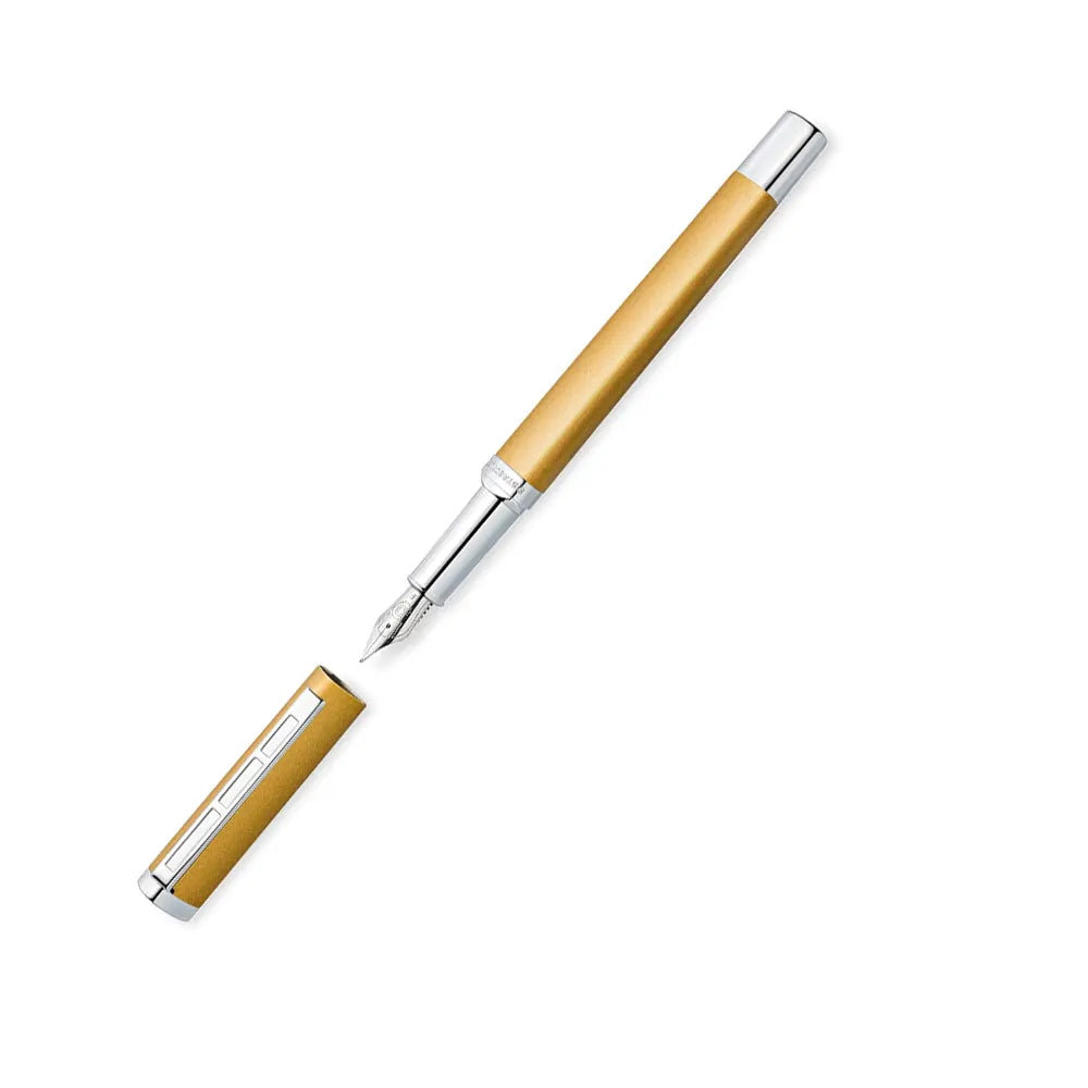 Staedtler Triangular Fountain Pen Gold - Blue