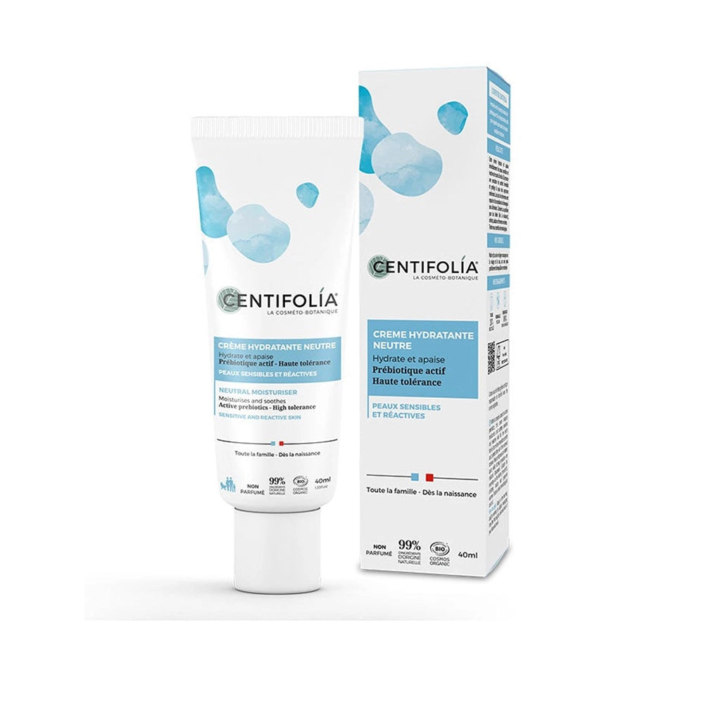 Crema hidratante neutra prebiótica Centifolia - 40 ml