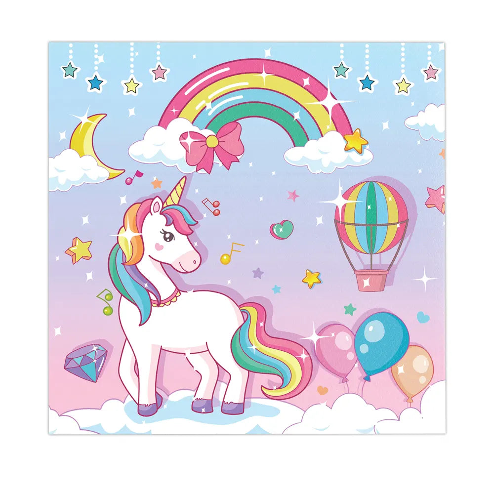 Pack de Cumpleaños 51 Piezas – Unicornio