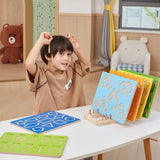 Viga Toys Pre-Writing Tracing Board Shapes - 3Y+