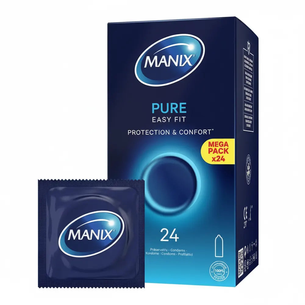 Manix Pure Easy Fit – 24 Condoms