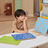 Viga Toys Pre-Writing Tracing Board Shapes - 3Y+