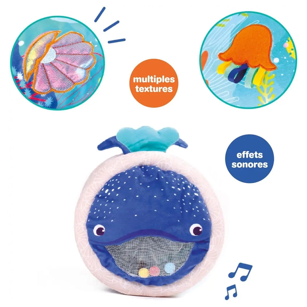 Ludi Whale Baby Roller 6M+