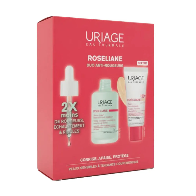 Uriage Roséliane Anti-Redness Duo – Serum + Cream 50ml