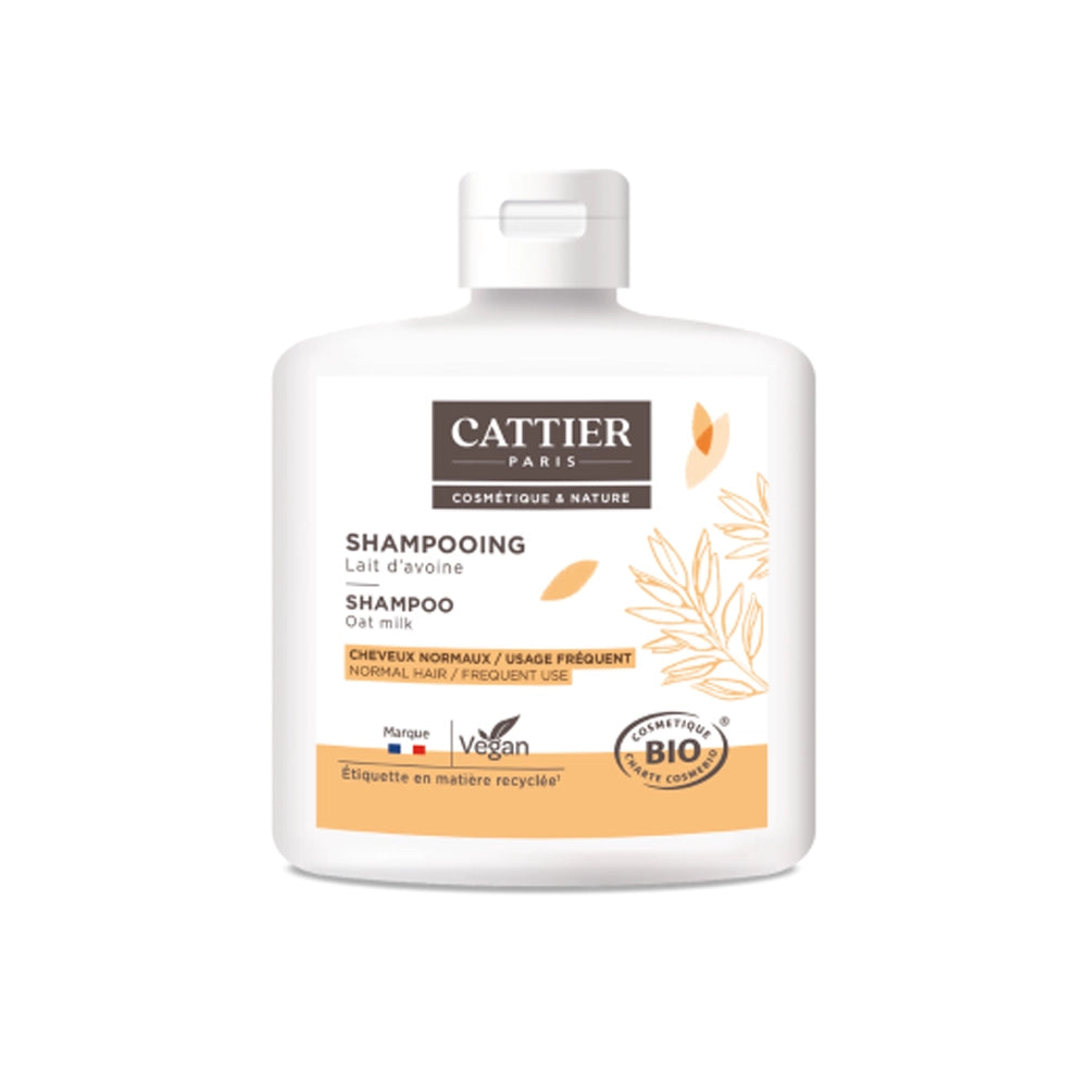Cattier Shampooing Usage Fréquent Lait d'Avoine - 250ml