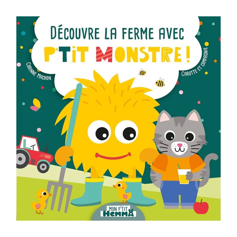 ¡Descubre la granja con Monstruito! - Mon P'tit Hemma