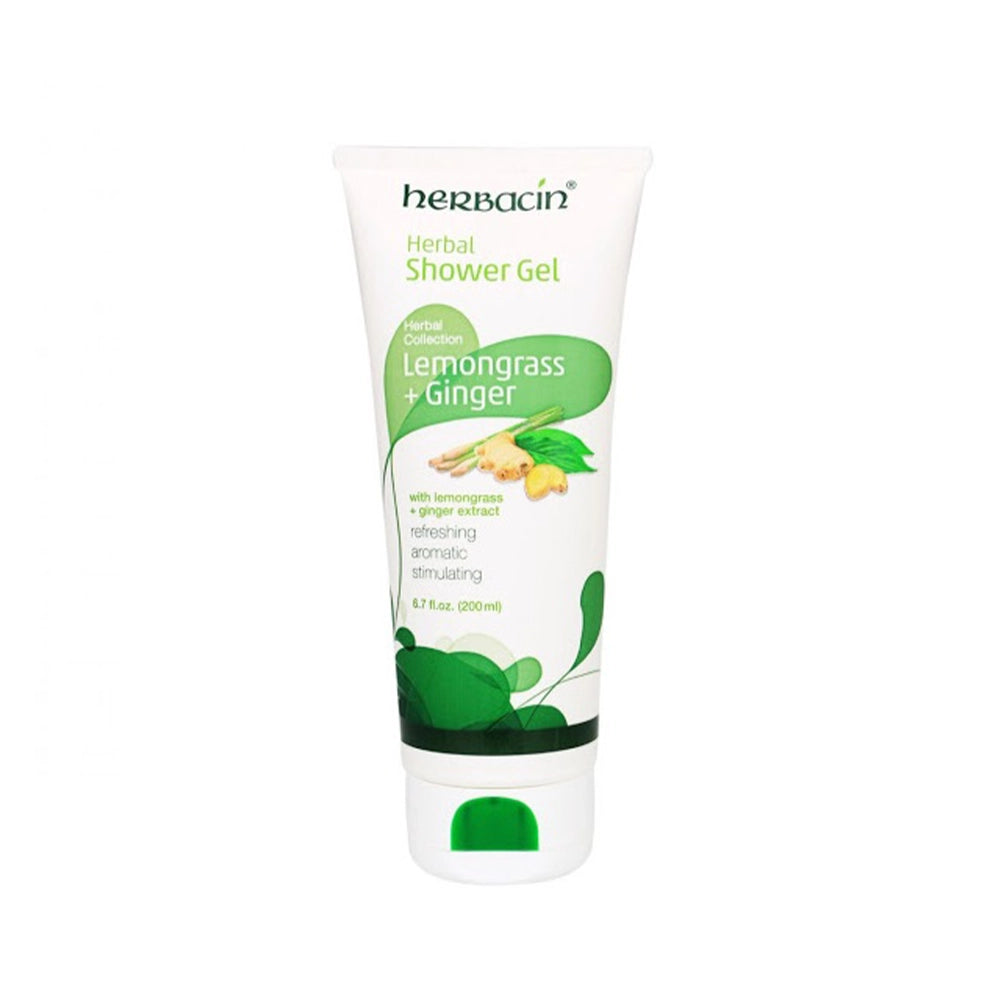 Herbacin Gel Douche Citronnelle + Gingembre - 200ml