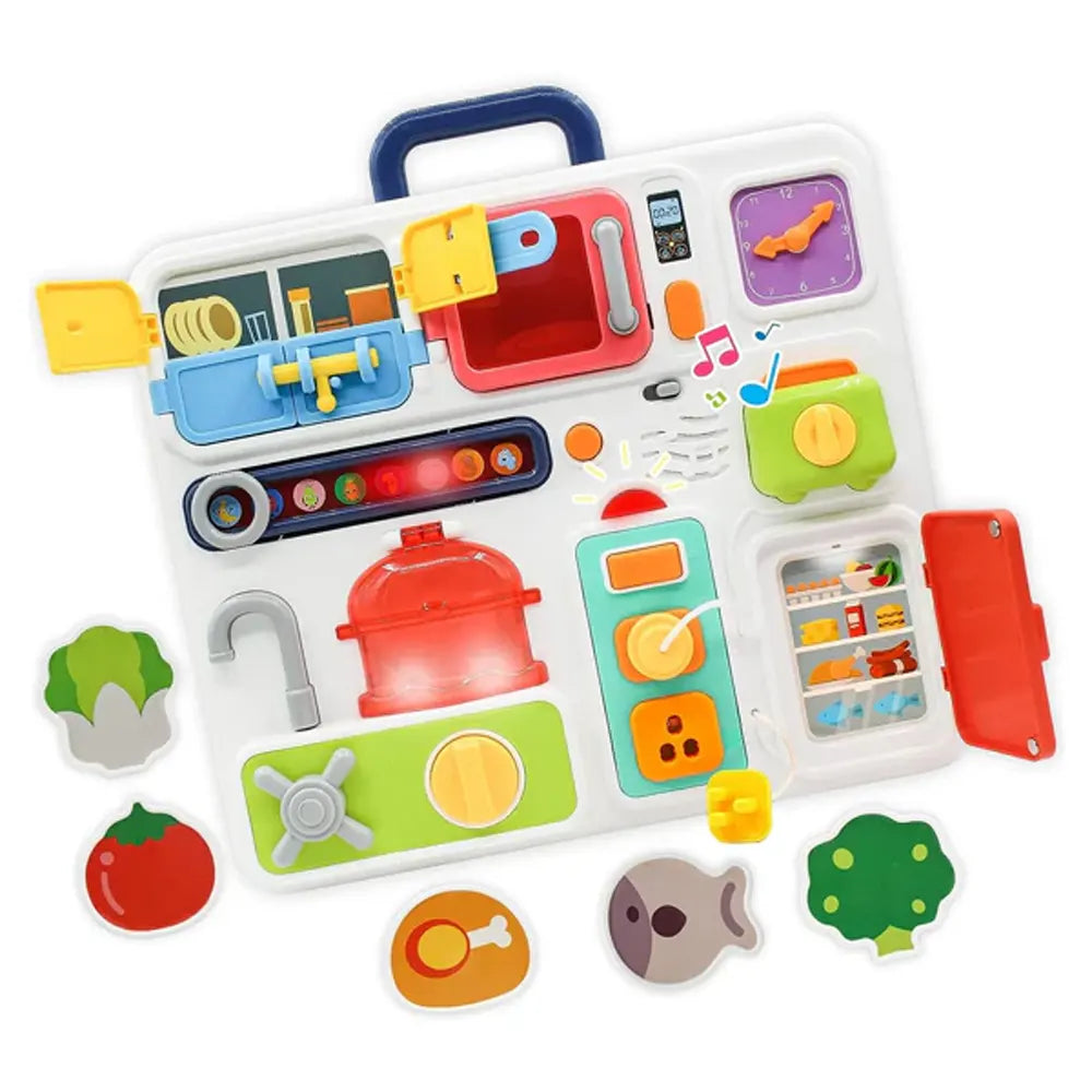 Mini Cocina Interactiva para Bebé con Sonidos y Luces 18M+