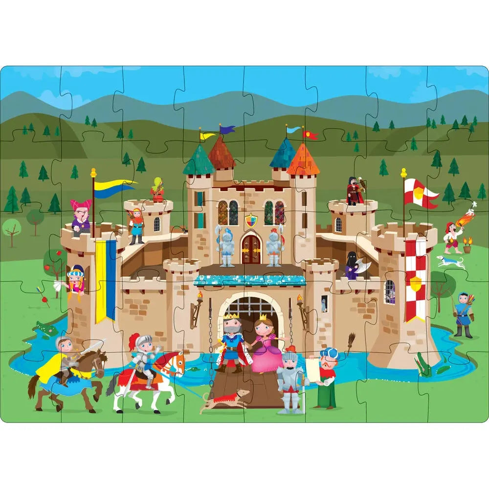 Sassi Lis et Découvre Le Château Des Chevaliers