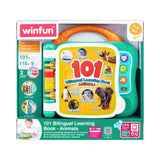 Winfun 101 Animals Bilingual Learning Book - 18M+