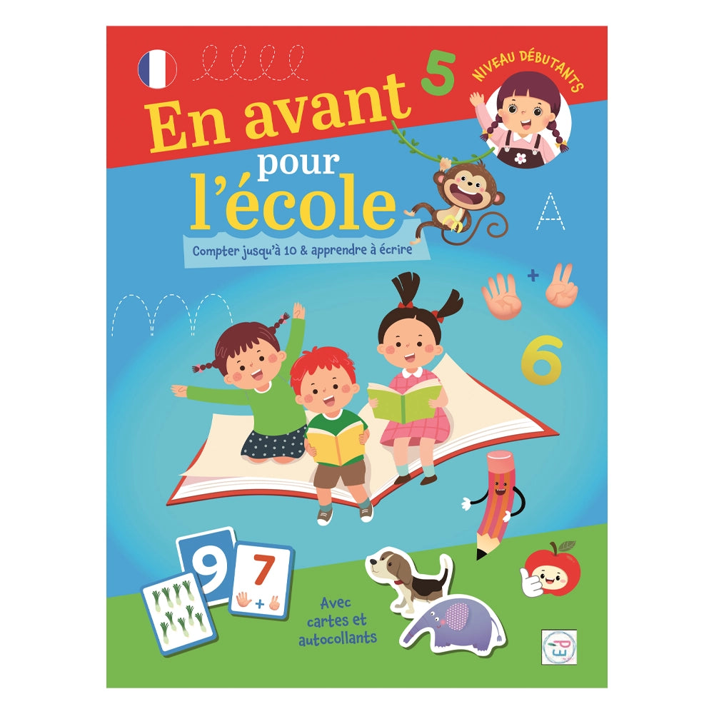 Plume Univers En Avant pour l’École - Compter Jusqu’à 10 & Apprendre à Écrire