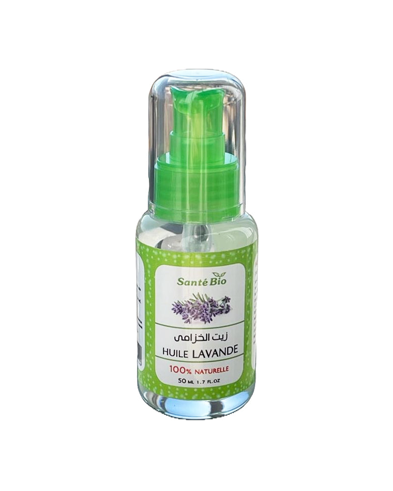 Santé Bio Huile de Lavande 100% Naturelle - 50ml