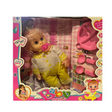 Baby Series Doll with Bottle Sound Effects - 3Y+