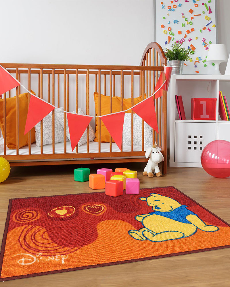 Tapis Winnie Assis Rouge