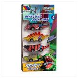 Molto Set de 4 Dinos de Arrastre +3A