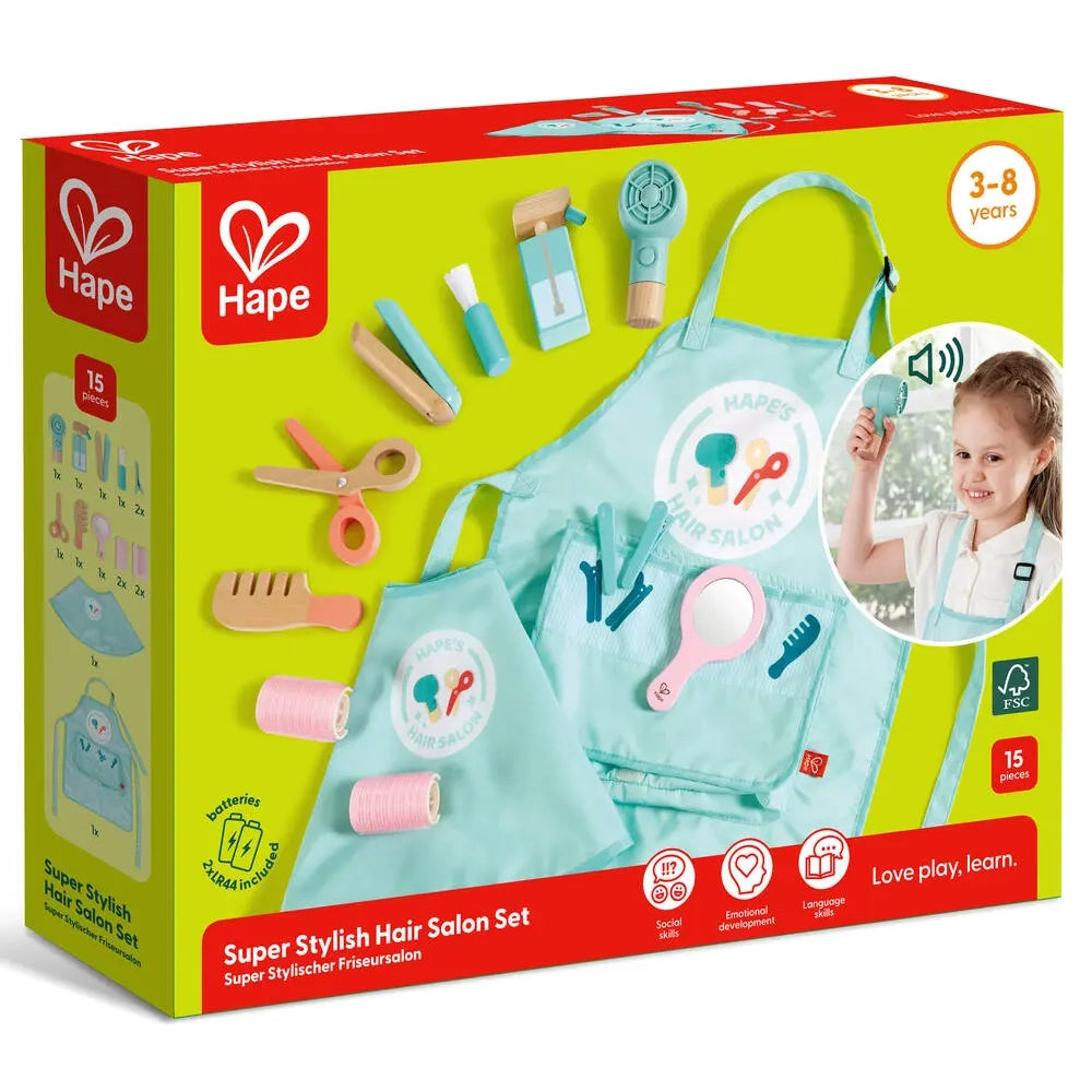 Hape Stylish Hair Salon Set 3-8Y