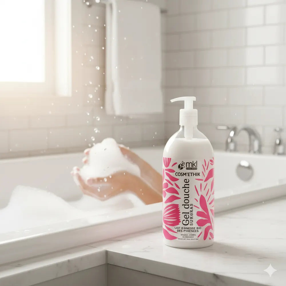 MKL Cosm'ethik Organic Donkey Milk Shower Gel 1L