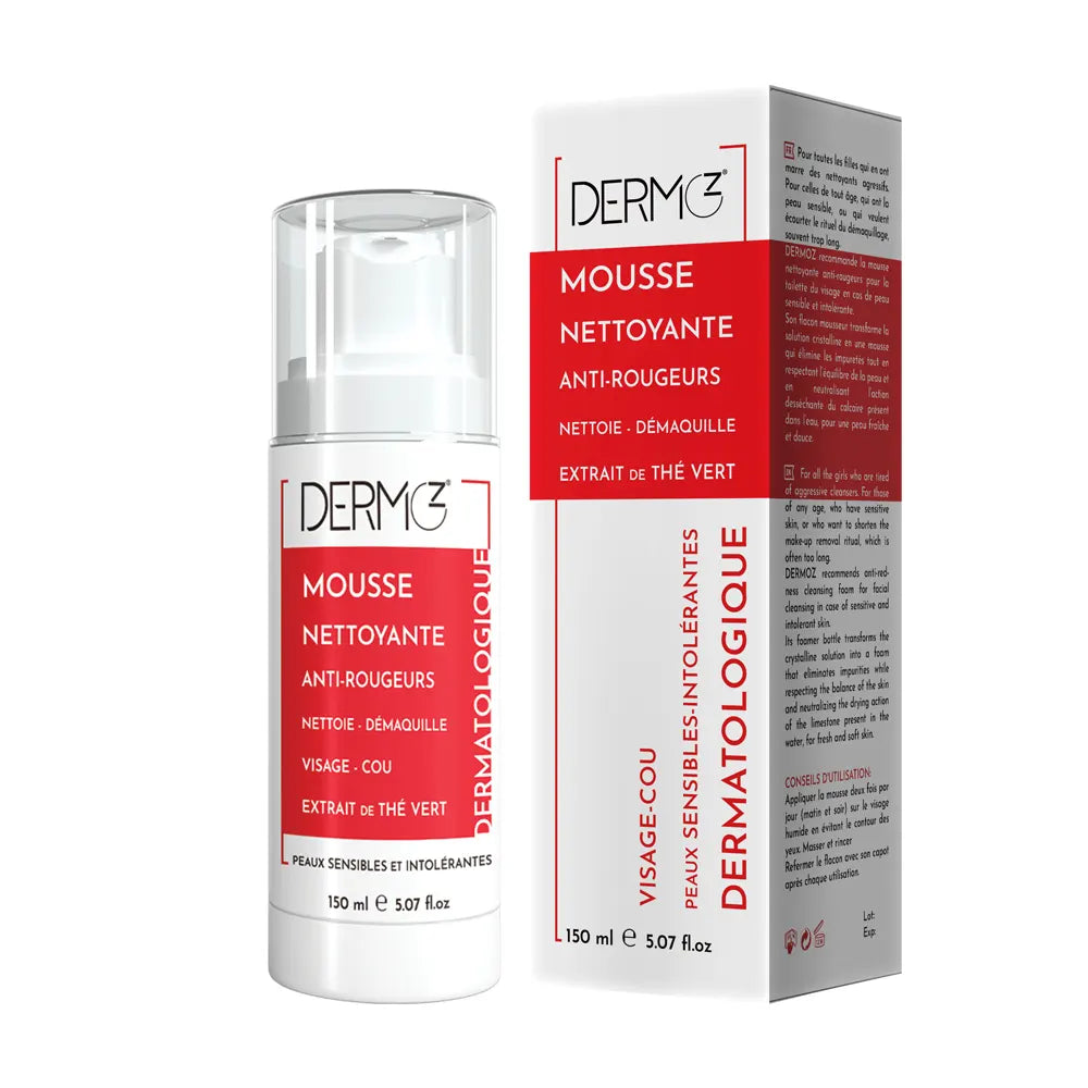 Dermoz Mousse Nettoyante Anti-rougeurs AR 150ml