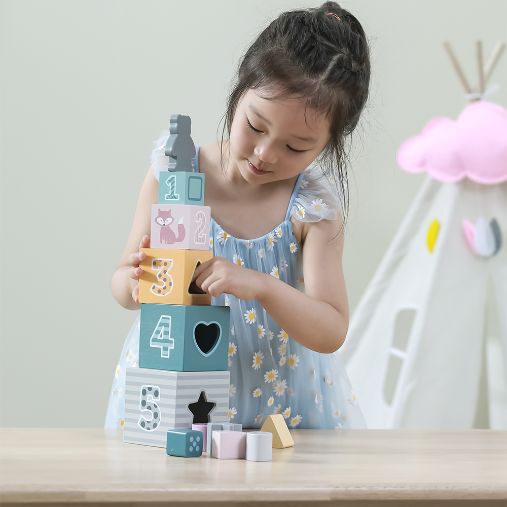 Viga Toys PolarB Blocs Emboîtables et Empilables 12M+