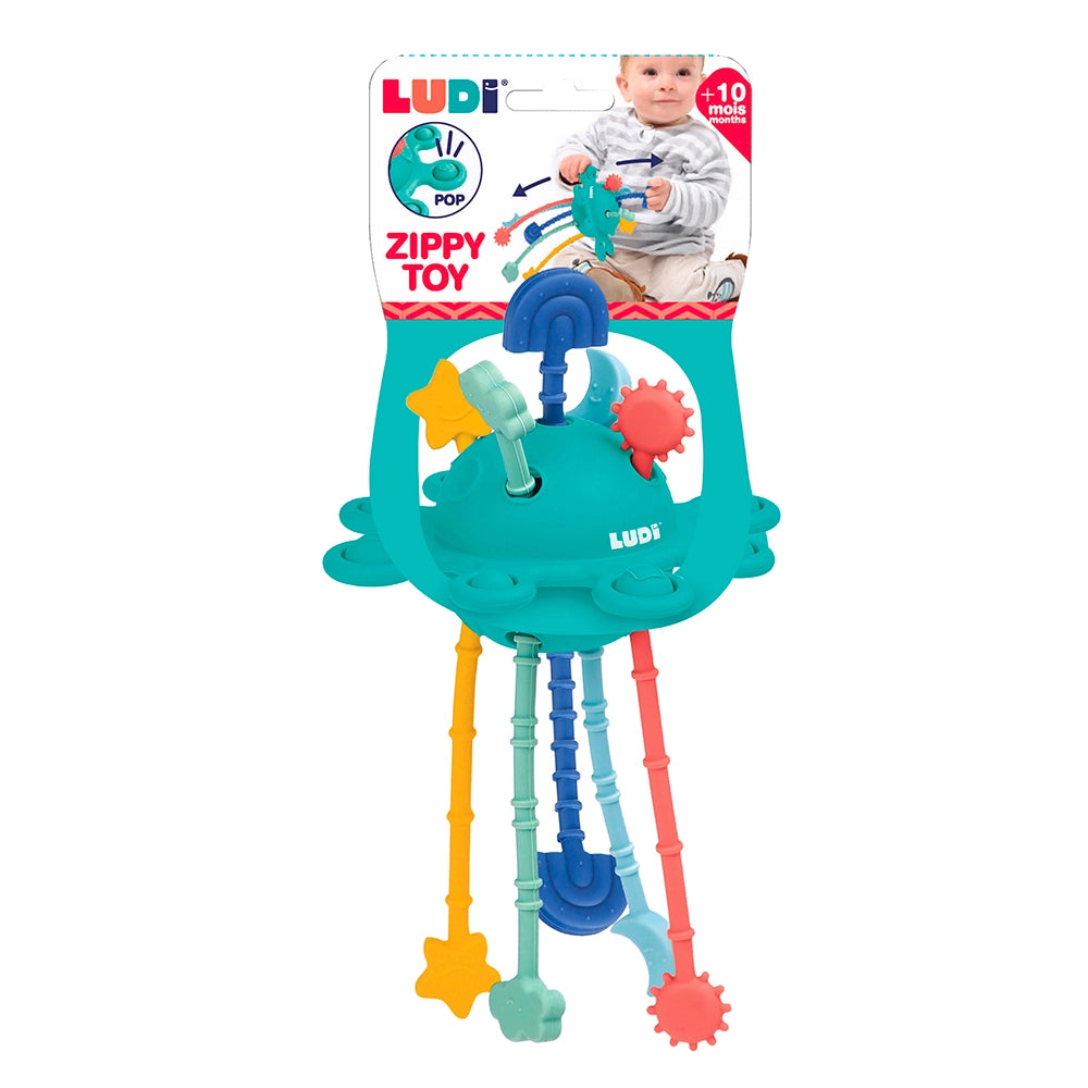 Ludi Zip Toy Rattle 10M+