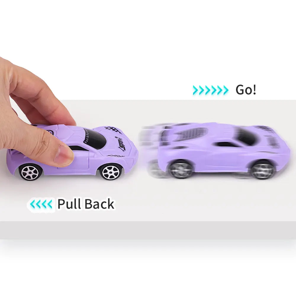 Lote de 3 Mini Coches Boomerang Racing Car – 3A+