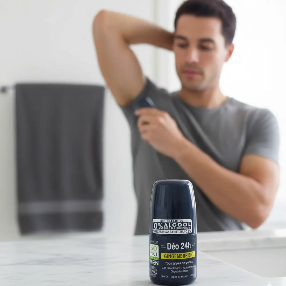 So’Bio Étic Desodorante para Hombre de Jengibre – 50 ml