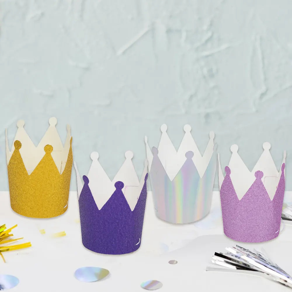 Set de 8 Sombreros de Papel - Hada