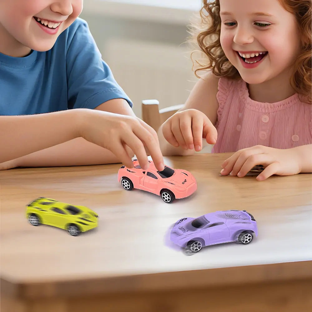Lote de 3 Mini Coches Boomerang Racing Car – 3A+